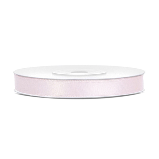 Satinband Puderrosa - 6 mm x 25 m