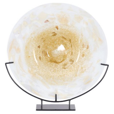 Bordsdekoration DKD Home Decor Glas (51 x 51 x 10 cm)