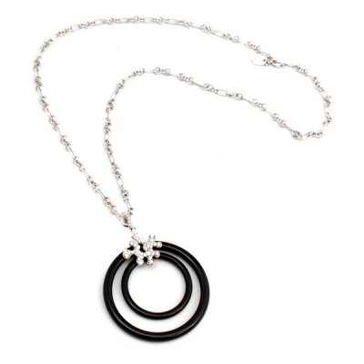 Damhalsband Folli Follie 3N9S218KC (40 cm)