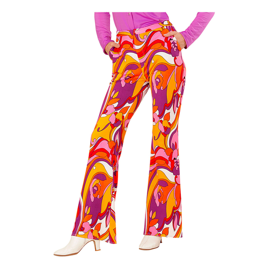 70-tals Dambyxor Blommor - Small/Medium