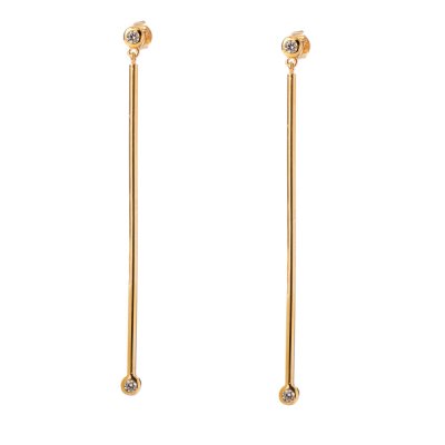 Dam örhängen Sif Jakobs E1034-CZ-RG (7,5 cm)