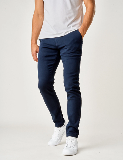 Classic Pants Regular Marine Blue