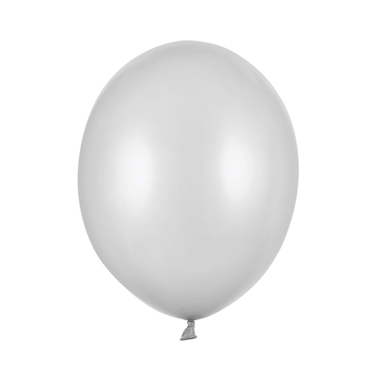 Ballonger - Metallic - Silver - 100-pack