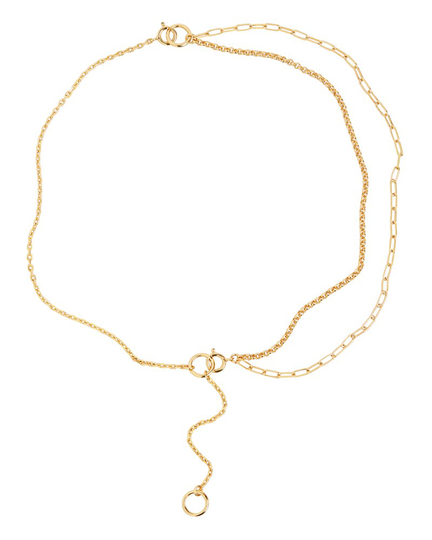 Halsband cocktail guld