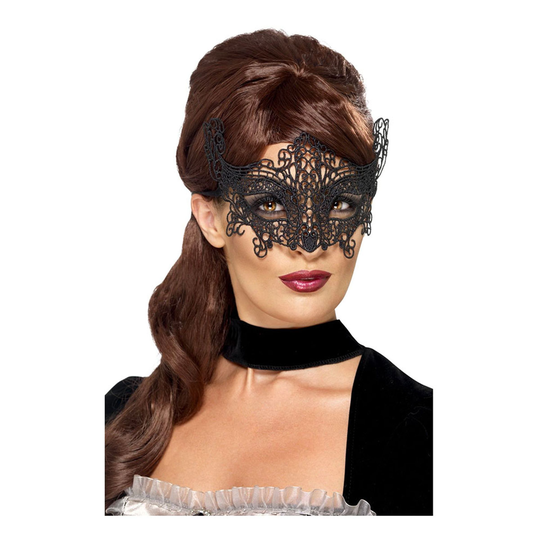 Ögonmask Spets Svart - One size