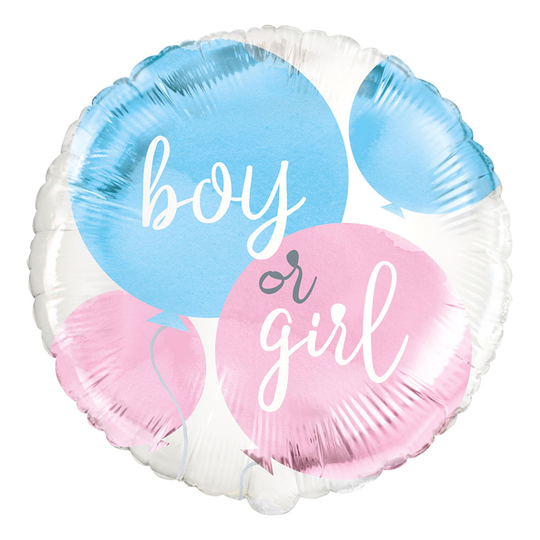 Folieballong Girl or Boy