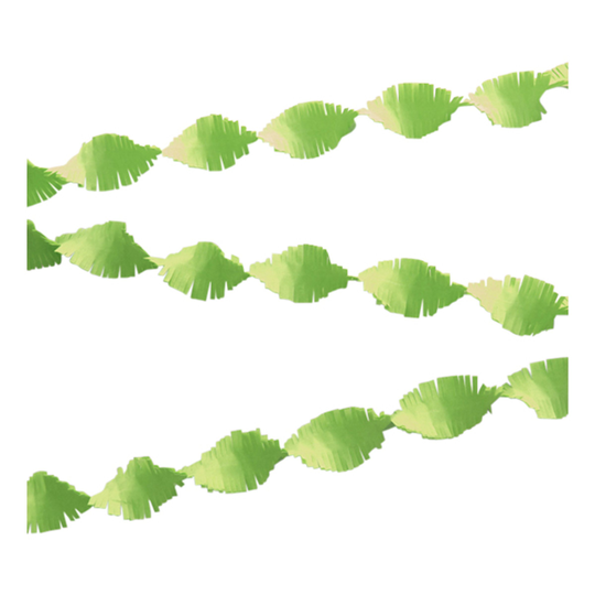 Kräppgirlang Ljusgrön - 6 meter