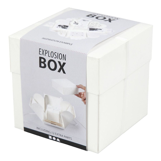 Explosion Box Minnesask - Vit
