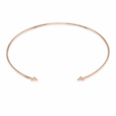 Damhalsband Sif Jakobs N0068-CZ-RG (43 cm)