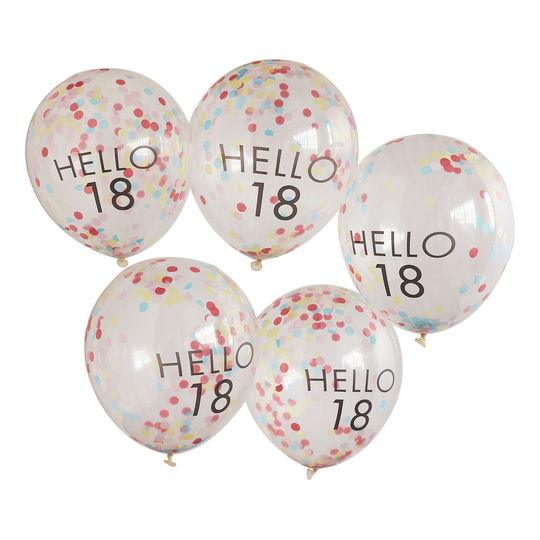 Eco Ballonger Hello 18 - 5-pack