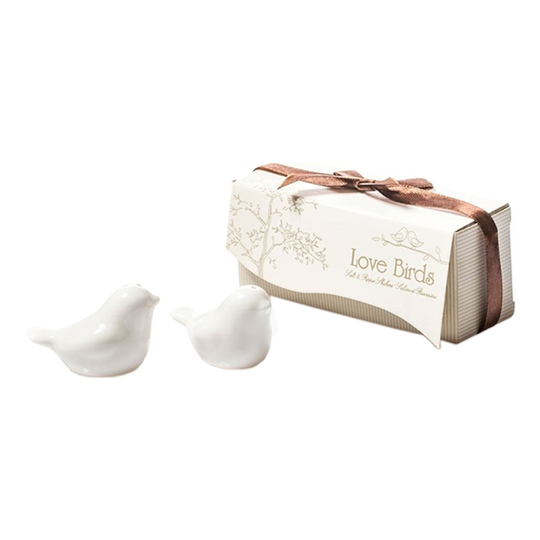 Kärleksfåglar Salt- & Pepparkar