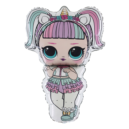 Folieballong LOL- Surprise Unicorn Shape - 86 cm
