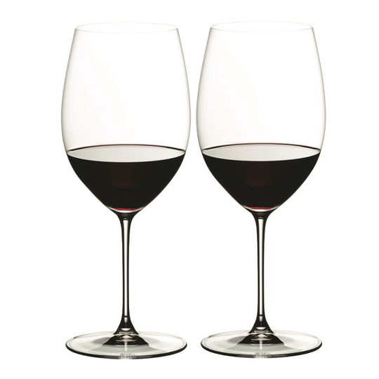 Veritas cabernet rödvinsglas 2-pack klar 62 cl