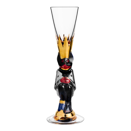 Nobel sparkling devil champagneglas silver 4 cl