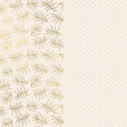 Presentpapper - 2-pack - Rosa/Guld