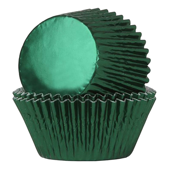 Muffinsformar Folie Grön - 24-pack
