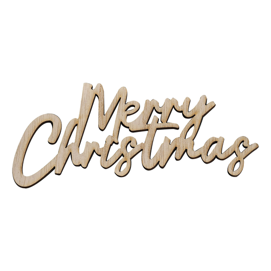 Merry Christmas Dekoration Trä