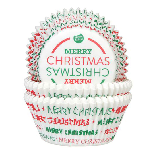 Muffinsformar Merry Christmas - 50-pack