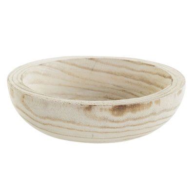 Bordsdekoration DKD Home Decor Paulowniaträ (19 x 19 x 5.5 cm)