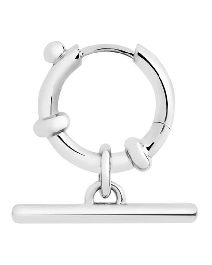 Örhänge escape huggie silver