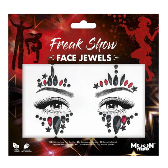 Moon Terror Face Jewels Gycklare