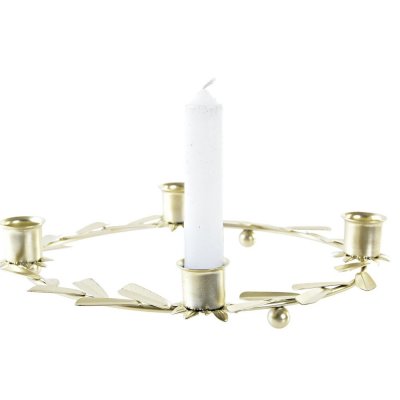 Bordsdekoration DKD Home Decor Jul Metall (25 x 25 x 4 cm)