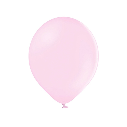 Ballonger - Pastel - Ljusrosa - 100-pack