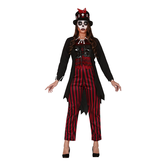 Voodoo-Kvinna Maskeraddräkt - Medium