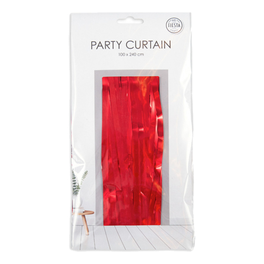 Partydraperi Röd