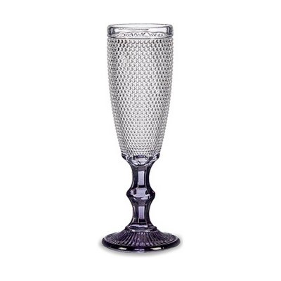 Champagneglas Grå Poäng Glas 6 antal (185 ml)