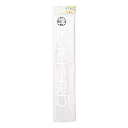 Kräppapper Vit - 50x250cm
