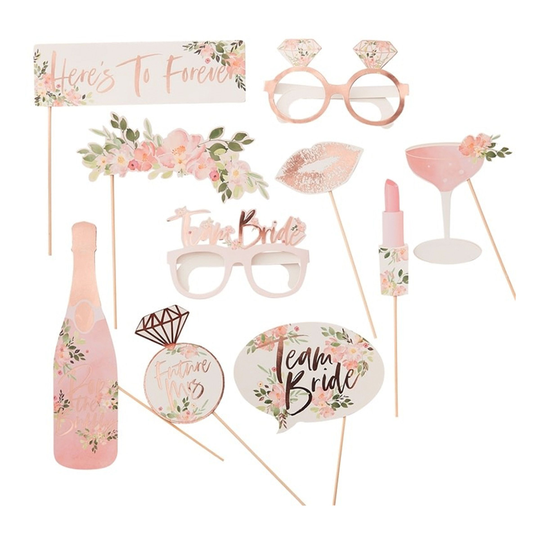 Foto Props Möhippa Blommor - 10-pack