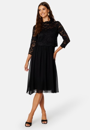 Bubbleroom Occasion Jolie Lace Dress Black 46
