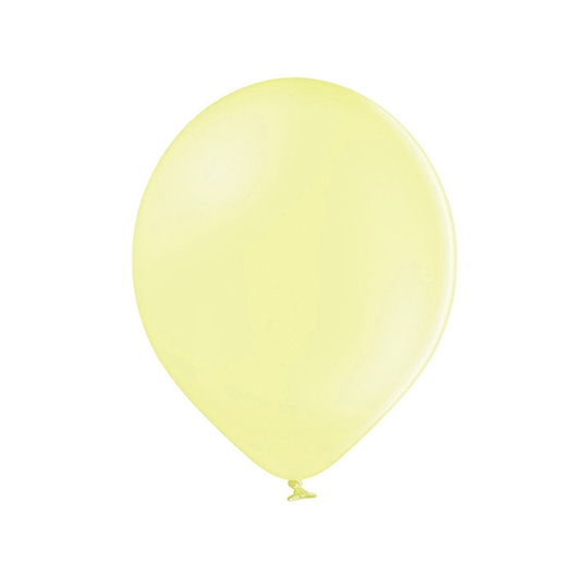 Ballonger - Pastel - Ljusgula