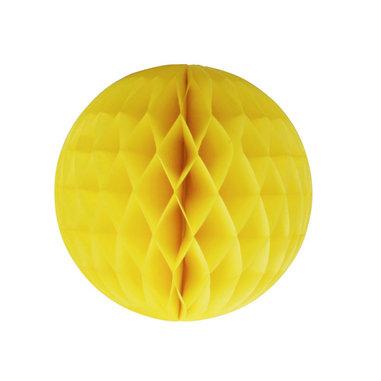 Honeycomb - Gul (Storlek: 10 cm)