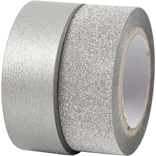 Washitejp - Silver/Glitter