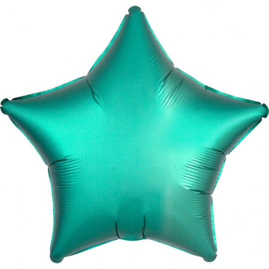 Folieballong - Stjärna - 43 cm - Jade