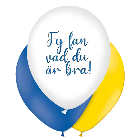 Ballonger - Fy fan vad du är bra!