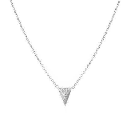 Damhalsband Sif Jakobs C006-CZ-CZ (21 - 23 cm)