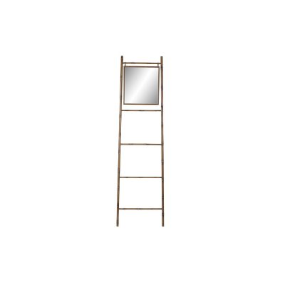 Handdukshängare golvmodell DKD Home Decor Speglar Metall Senap (55 x 3 x 190 cm)