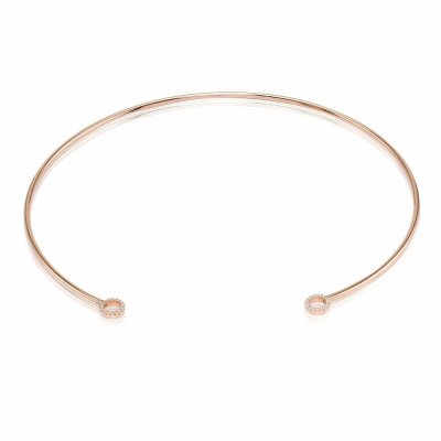 Damhalsband Sif Jakobs N0066-CZ-RG (43 cm)