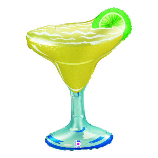 Folieballong Margarita Glass - 91 cm