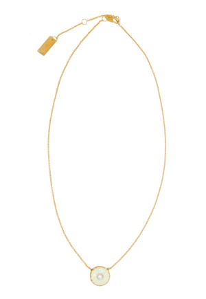 Marc Jacobs The Medallion Pendant 108 Cream/Gold One size