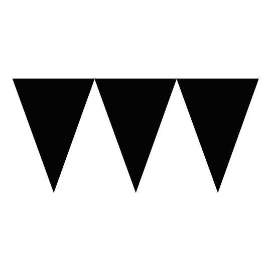 Vimpelgirlang Svart