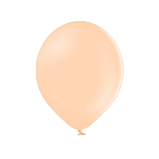 Ballonger - Pastel - Aprikos - 100-pack
