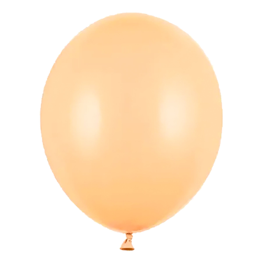 Miniballonger Extra Starka Ljus Persika Pastell - 100-pack