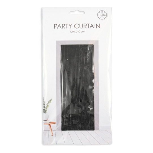 Partydraperi Svart