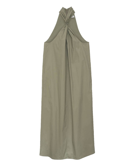 Midiklänning cosette dress khaki