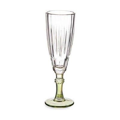 Champagneglas Exotic Glas Grön 6 antal (170 ml)