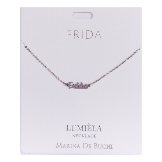 Namnhalsband Silver - Frida